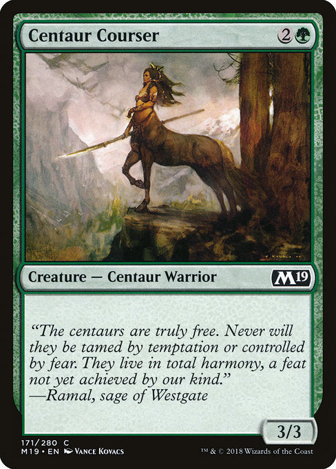 Centaur Courser [Core Set 2019] - Evolution TCG