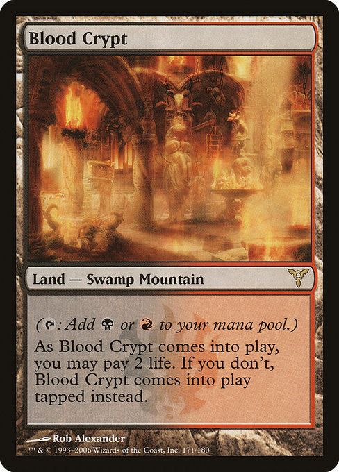 Blood Crypt [Dissension] - Evolution TCG