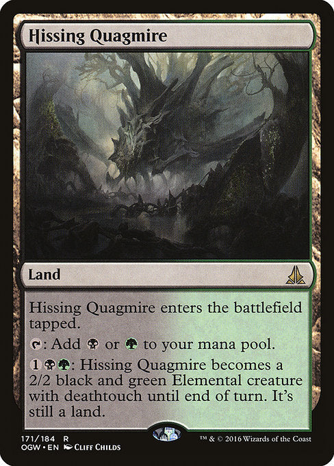 Hissing Quagmire [Oath of the Gatewatch] - Evolution TCG