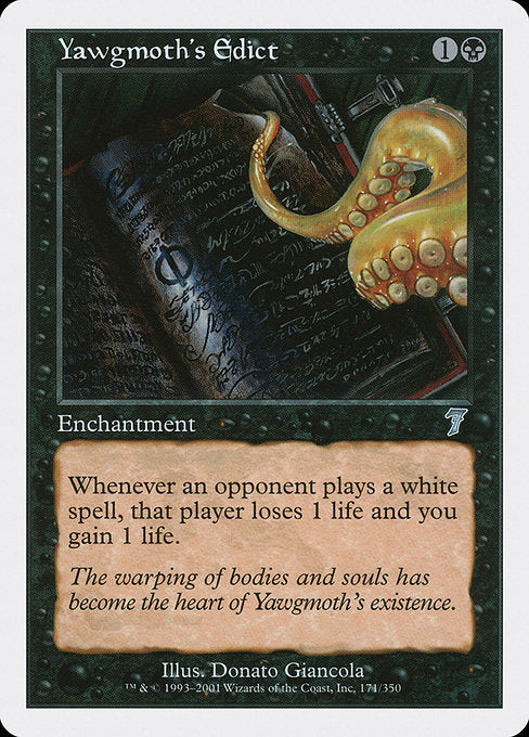 Yawgmoth's Edict [Seventh Edition] - Evolution TCG