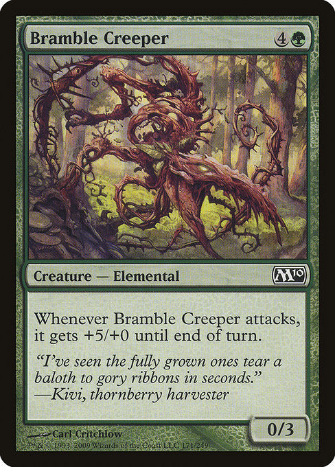 Bramble Creeper [Magic 2010] - Evolution TCG