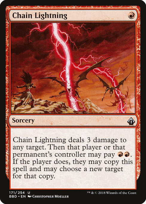 Chain Lightning [Battlebond] - Evolution TCG