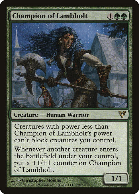 Champion of Lambholt [Avacyn Restored] - Evolution TCG