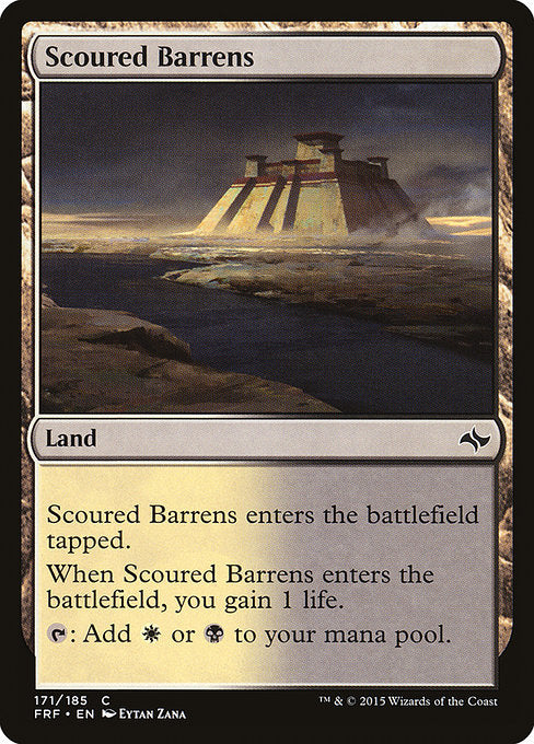 Scoured Barrens [Fate Reforged] - Evolution TCG