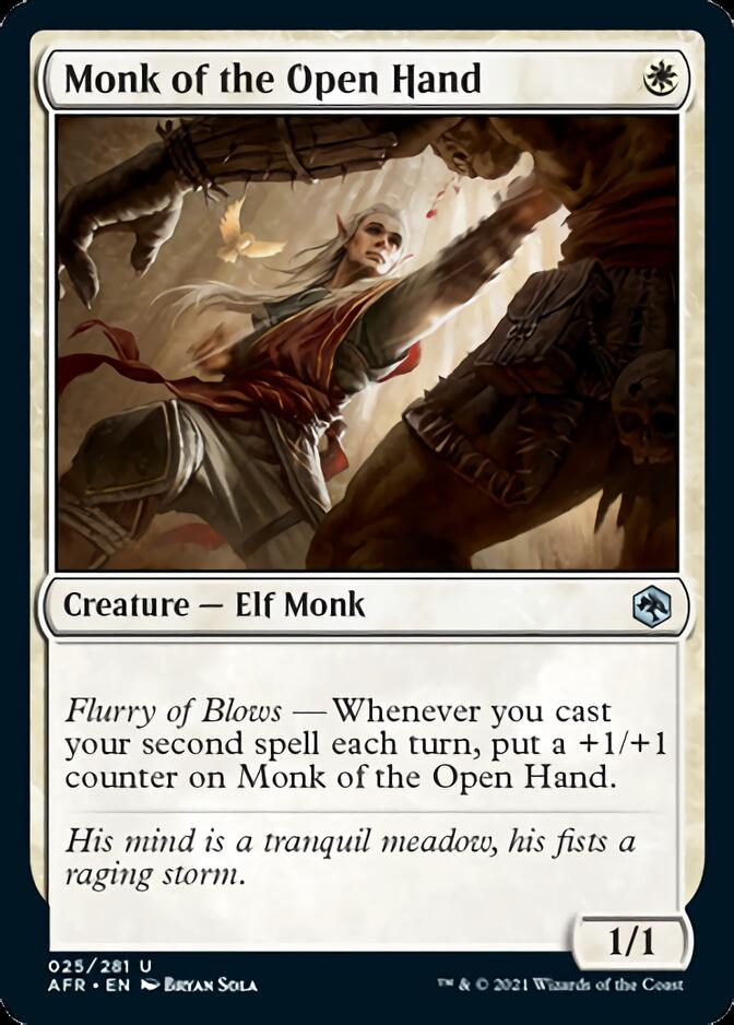 Monk of the Open Hand [Dungeons & Dragons: Adventures in the Forgotten Realms] - Evolution TCG