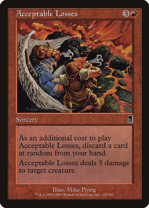 Acceptable Losses [Odyssey] - Evolution TCG