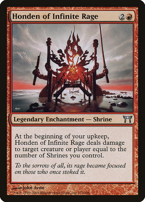 Honden of Infinite Rage [Champions of Kamigawa] - Evolution TCG