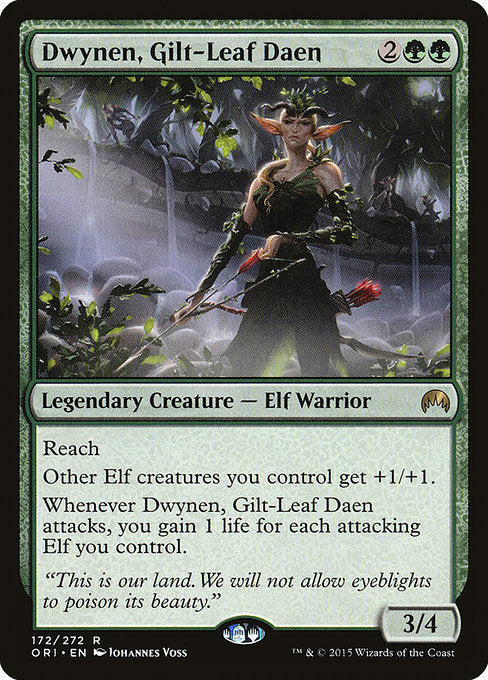 Dwynen, Gilt-Leaf Daen [Magic Origins] - Evolution TCG