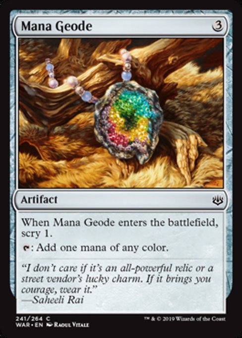 Mana Geode [War of the Spark] - Evolution TCG