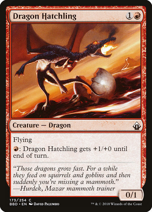 Dragon Hatchling [Battlebond] - Evolution TCG