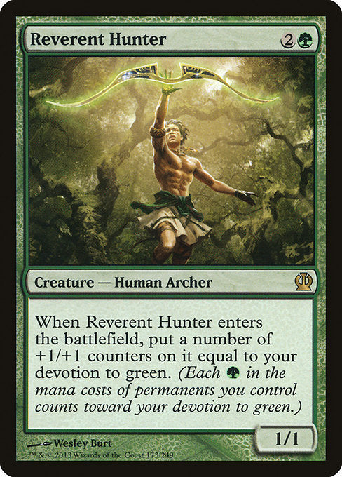 Reverent Hunter [Theros] - Evolution TCG