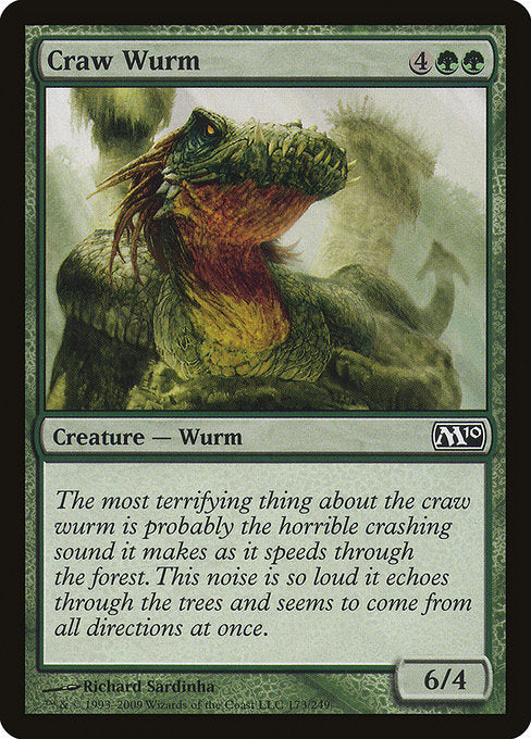 Craw Wurm [Magic 2010] - Evolution TCG