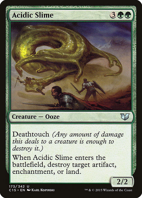 Acidic Slime [Commander 2015] - Evolution TCG