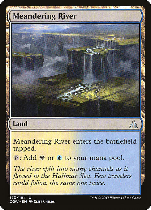 Meandering River [Oath of the Gatewatch] - Evolution TCG