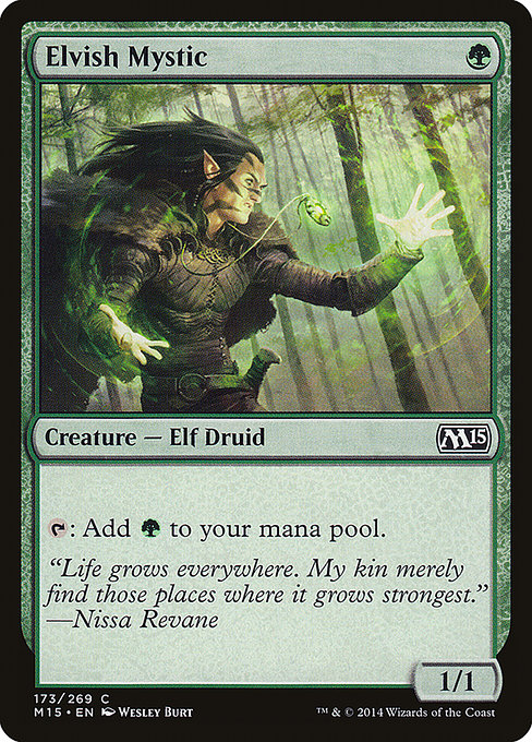 Elvish Mystic [Magic 2015] - Evolution TCG