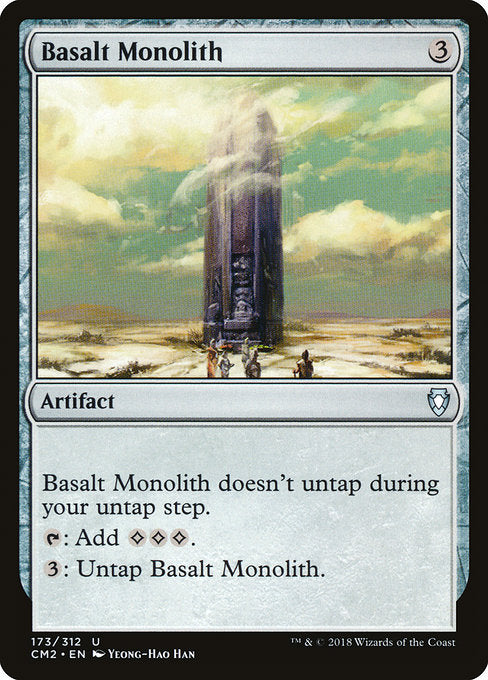 Basalt Monolith [Commander Anthology Volume II] - Evolution TCG