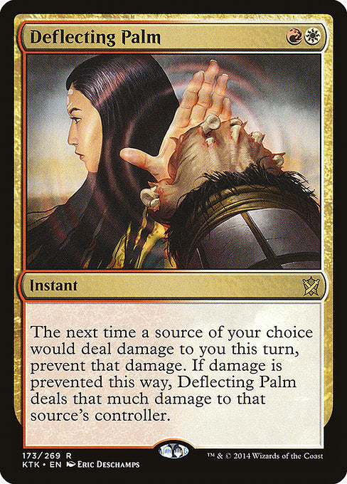 Deflecting Palm [Khans of Tarkir] - Evolution TCG