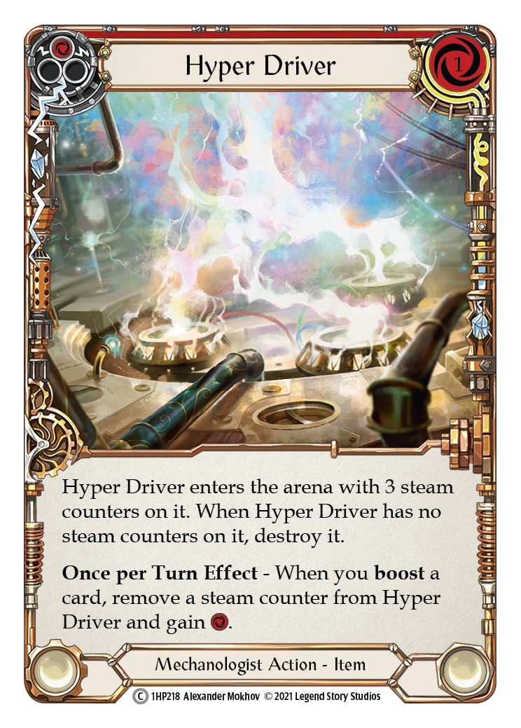 Hyper Driver [1HP218] (History Pack 1) - Evolution TCG