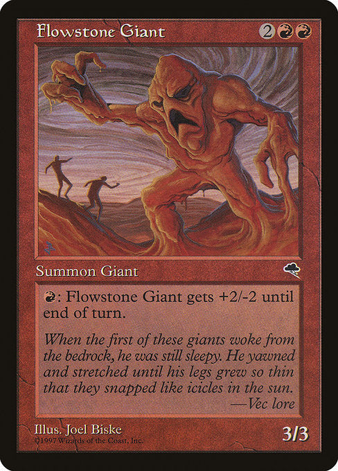 Flowstone Giant [Tempest] - Evolution TCG