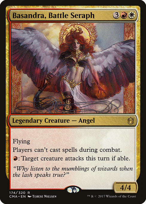 Basandra, Battle Seraph [Commander Anthology] - Evolution TCG