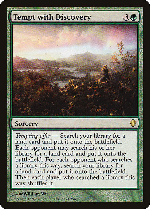 Tempt with Discovery [Commander 2013] - Evolution TCG