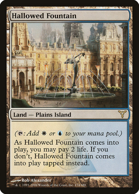 Hallowed Fountain [Dissension] - Evolution TCG