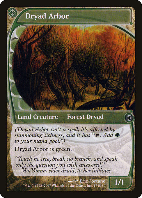 Dryad Arbor [Future Sight] - Evolution TCG