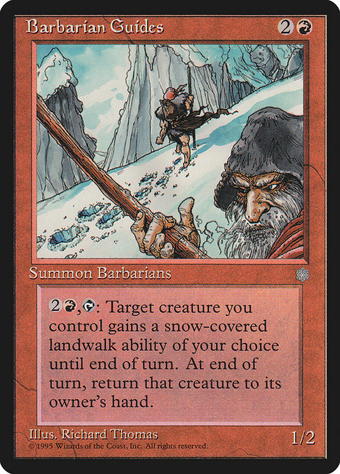 Barbarian Guides [Ice Age] - Evolution TCG