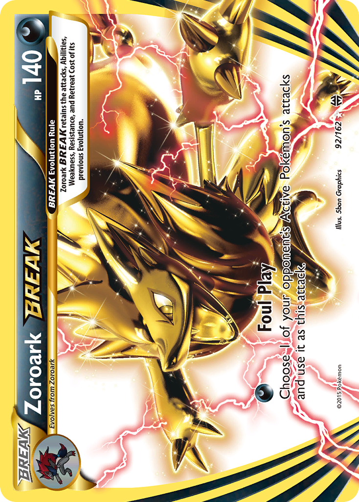 Zoroark BREAK (92/162) [XY: BREAKthrough] - Evolution TCG