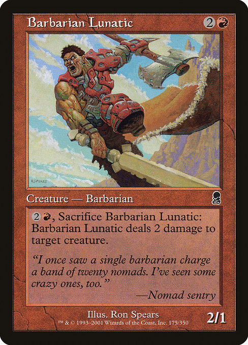 Barbarian Lunatic [Odyssey] - Evolution TCG