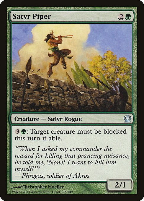 Satyr Piper [Theros] - Evolution TCG