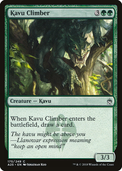 Kavu Climber [Masters 25] - Evolution TCG