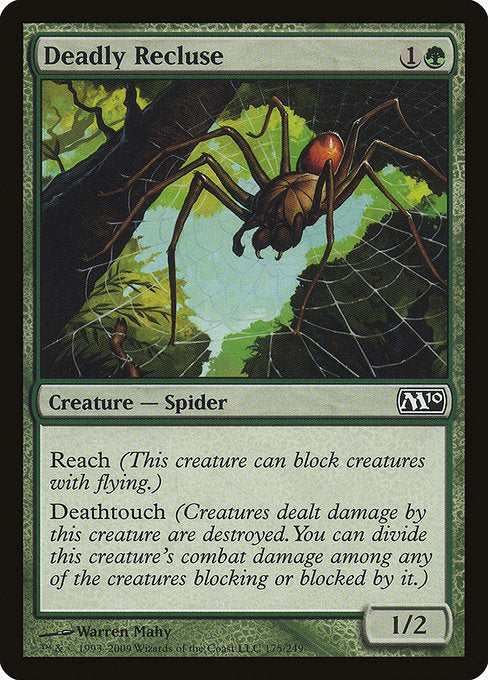 Deadly Recluse [Magic 2010] - Evolution TCG