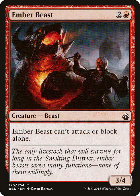 Ember Beast [Battlebond] - Evolution TCG