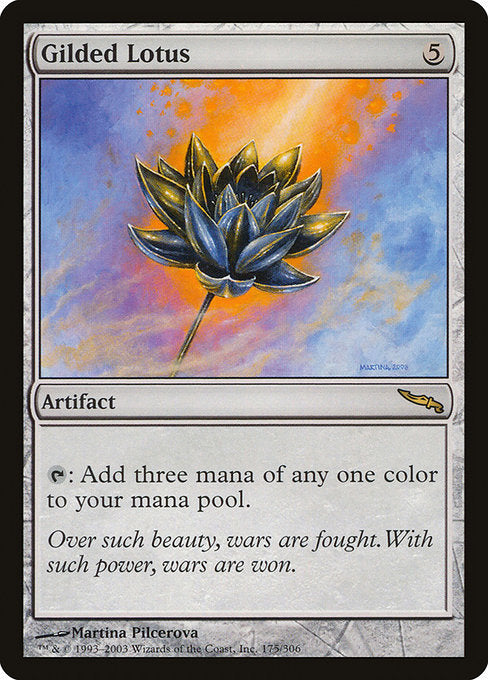 Gilded Lotus [Mirrodin] - Evolution TCG