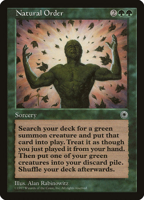 Natural Order [Portal] - Evolution TCG