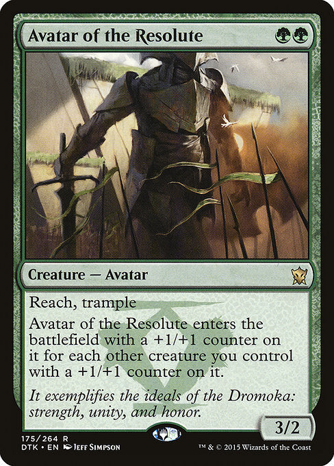 Avatar of the Resolute [Dragons of Tarkir] - Evolution TCG