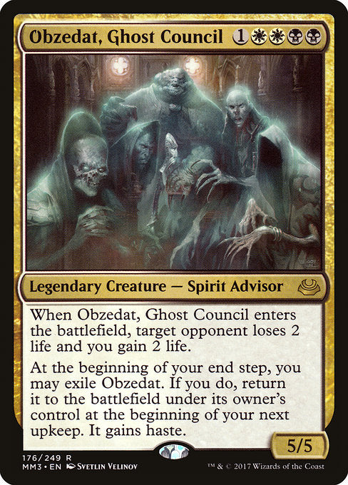 Obzedat, Ghost Council [Modern Masters 2017] - Evolution TCG