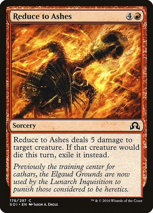 Reduce to Ashes [Shadows over Innistrad] - Evolution TCG