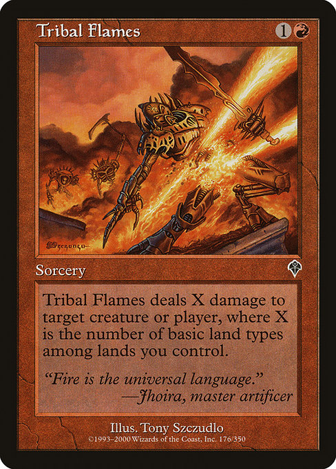 Tribal Flames [Invasion] - Evolution TCG