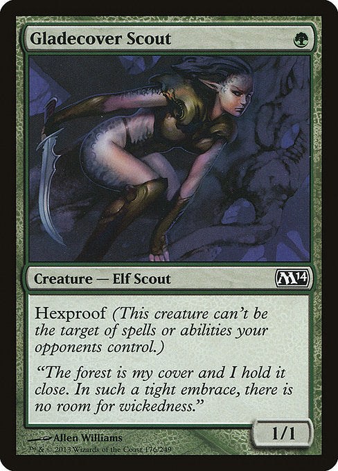 Gladecover Scout [Magic 2014] - Evolution TCG