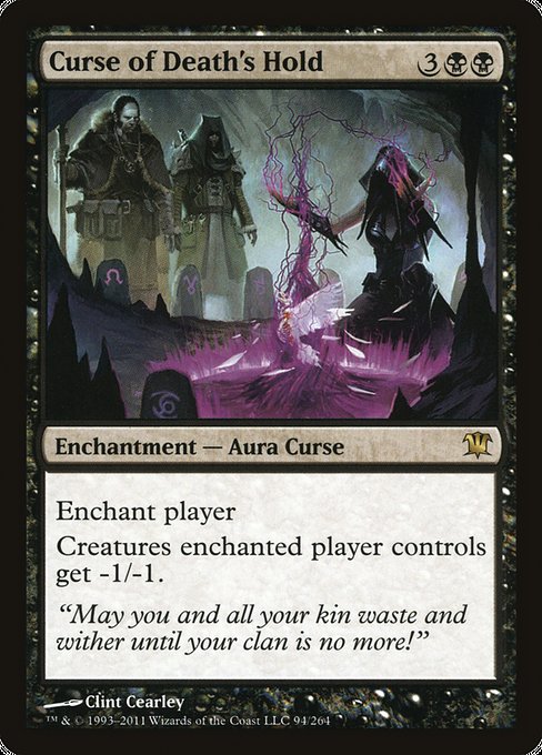 Curse of Death's Hold [Innistrad] - Evolution TCG