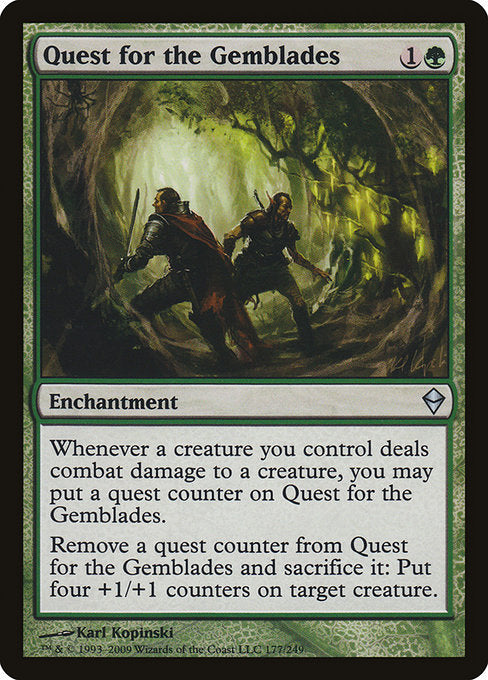 Quest for the Gemblades [Zendikar] - Evolution TCG