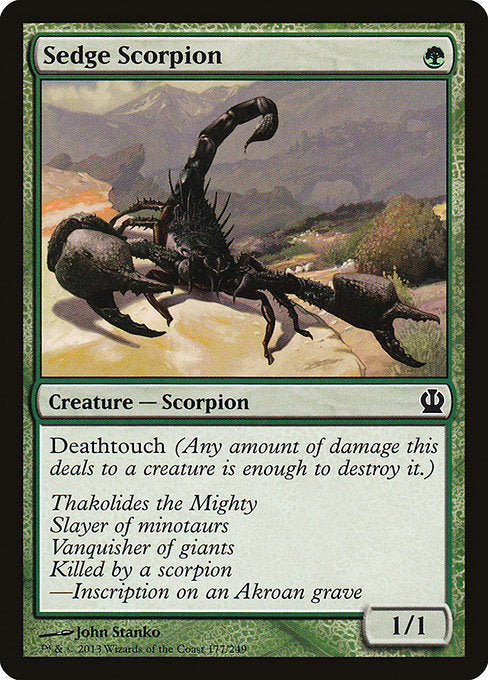 Sedge Scorpion [Theros] - Evolution TCG