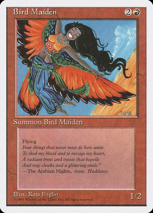 Bird Maiden [Fourth Edition] - Evolution TCG