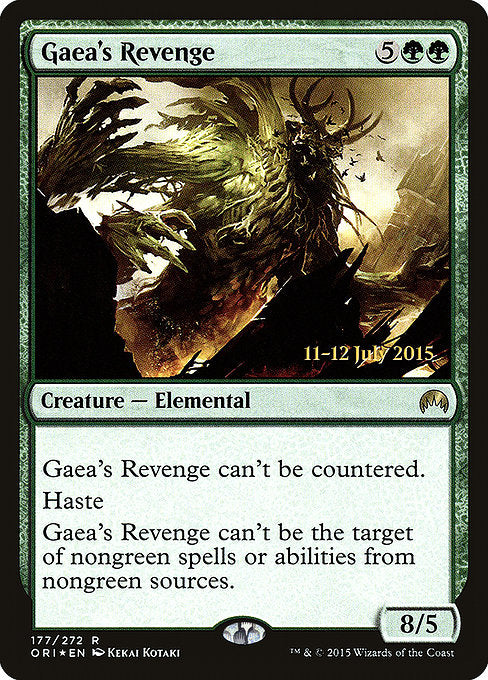 Gaea's Revenge [Magic Origins Promos] - Evolution TCG