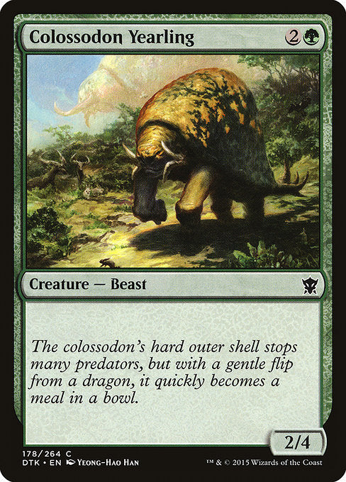 Colossodon Yearling [Dragons of Tarkir] - Evolution TCG