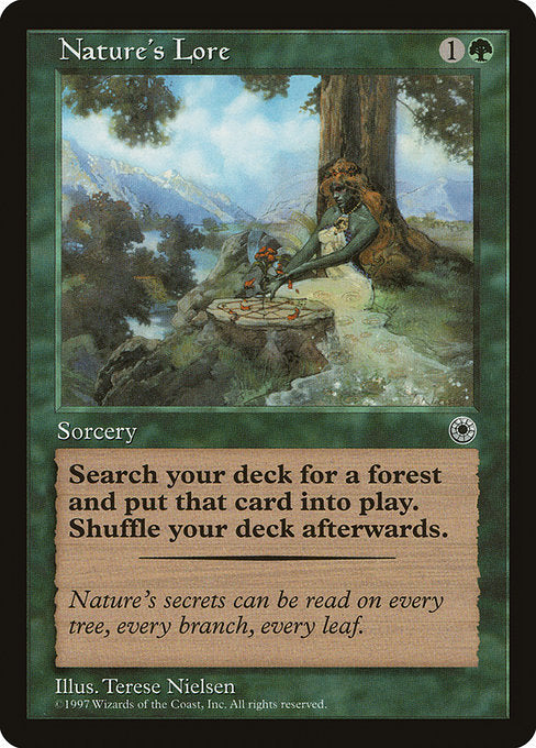Nature's Lore [Portal] - Evolution TCG