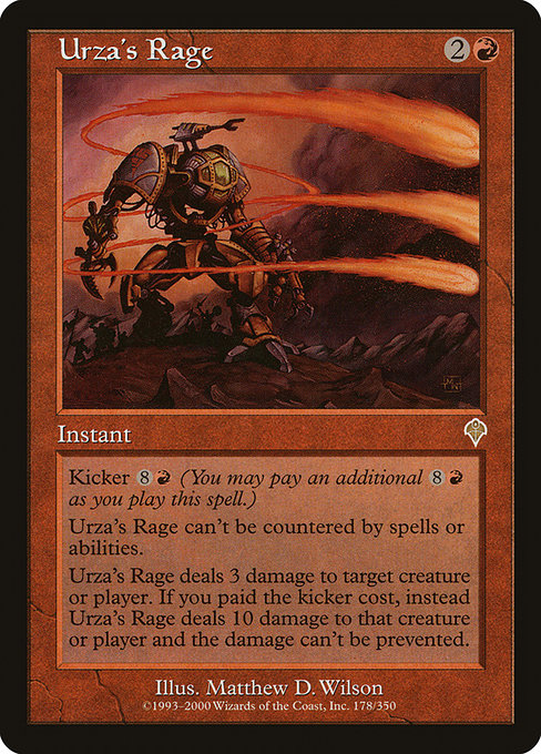 Urza's Rage [Invasion] - Evolution TCG