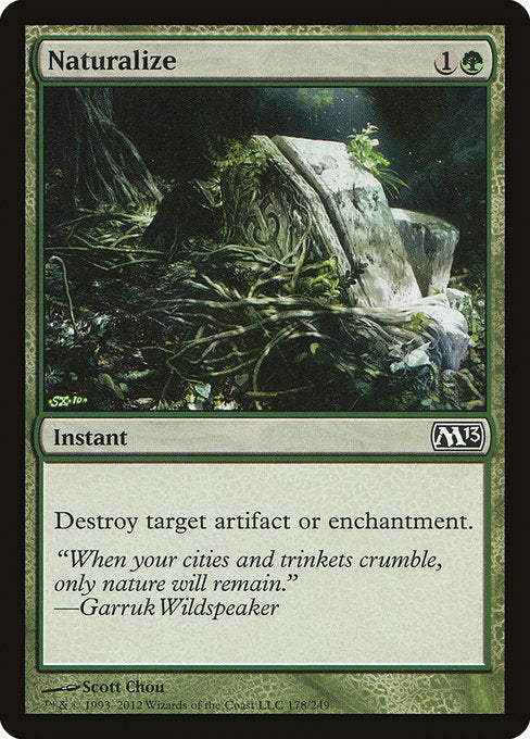 Naturalize [Magic 2013] - Evolution TCG